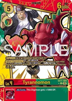 Tyrannomon (Rare Pull) EX11-009 U