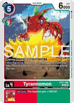 Tyrannomon EX11-009 U