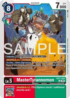 MasterTyrannomon EX11-010 U