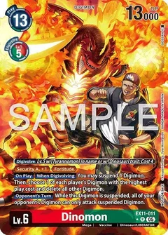 Dinomon (Box Topper) EX11-011 R