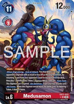 Medusamon (Alternate Art) EX11-012 SR