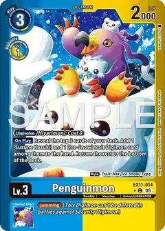 Penguinmon (Limited Foil) EX11-014 C