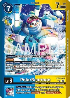 PolarBearmon (Limited Foil) EX11-016 U