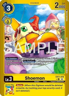 Shoemon (Limited Foil) EX11-019 C