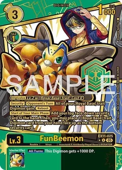 FunBeemon (Rare Pull) EX11-025