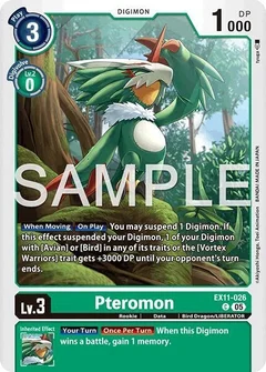 Pteromon EX11-026 C
