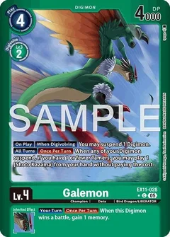 Galemon (Limited Foil) EX11-028 C