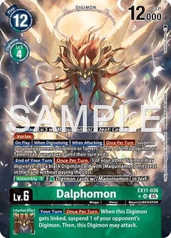 Dalphomon (Alternate Art) EX11-036 SR