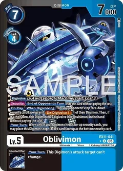 Oblivimon (Limited Foil) EX11-041 U