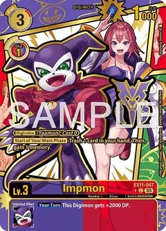 Impmon (Rare Pull) EX11-047 C