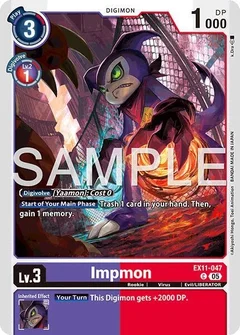 Impmon EX11-047 C