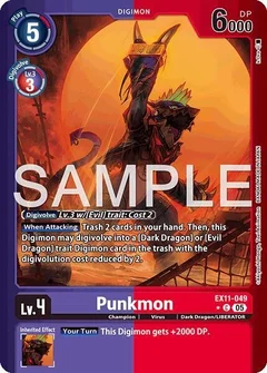 Punkmon (Limited Foil) EX11-049 C