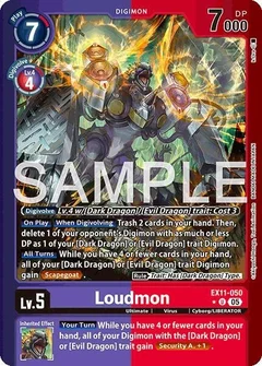 Loudmon (Limited Foil) EX11-050 U