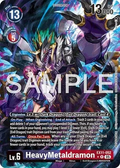 HeavyMetaldramon (Box Topper) EX11-052 R