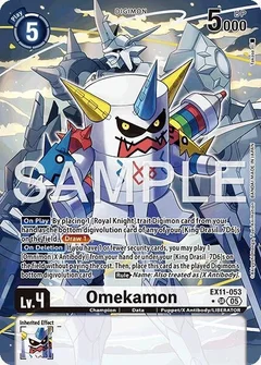 Omekamon (Alternate Art) EX11-053 SR