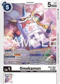 Omekamon EX11-053 SR