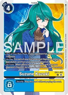 Suzune Kazuki EX11-057 R