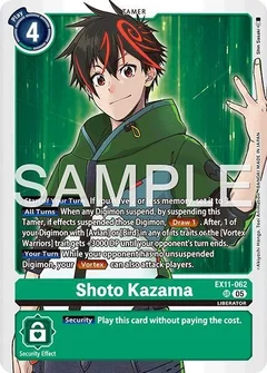 Shoto Kazama EX11-062 SR