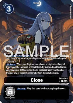 Close (Alternate Art) EX11-065 R