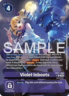 Violet Inboots (Alternate Art) EX11-068 R