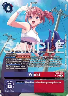 Yuuki (Alternate Art) EX11-069 SR