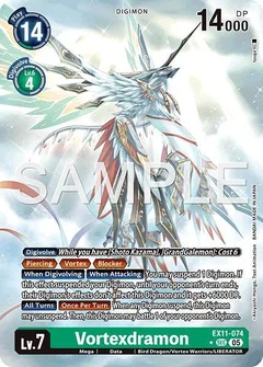 Vortexdramon (Alternate Art) EX11-074 SEC