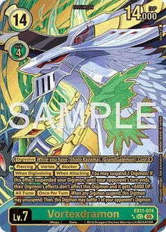 Vortexdramon (Rare Pull) EX11-074 SEC