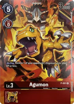 Agumon - P-001 (Tamer's Evolution Box 2) P-001 P