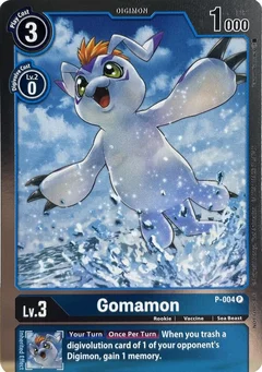 Gomamon - P-004 P-004 P