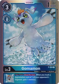 Gomamon - P-004 (Rainbow Foil) P-004 P