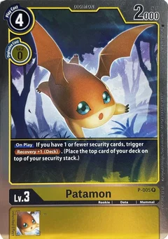 Patamon - P-005 P-005 P