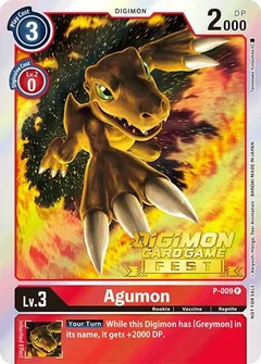Agumon - P-009 (Digimon Card Game Fest 2022) P-009 P