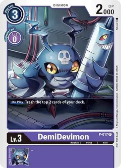 DemiDevimon - P-017 P-017 P