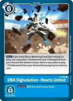 DNA Digivolution - Hearts United (Special Release Memorial Pack) P-022 P