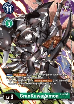GranKuwagamon - P-025 (Winner Pack Across Time) P-025 P