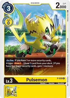 Pulsemon - P-028 P-028 P