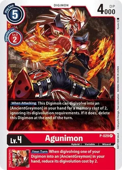 Agunimon - P-029 P-029 P