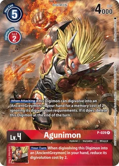 Agunimon - P-029 (2nd Anniversary Frontier Card) P-029 P
