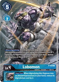 Lobomon - P-030 (2nd Anniversary Frontier Card) P-030 P