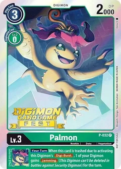 Palmon - P-032 (Digimon Card Game Fest 2022) P-032 P