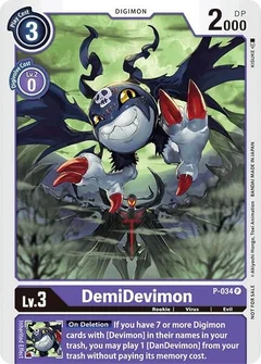 DemiDevimon - P-034 P-034 P
