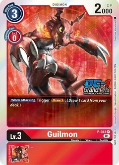 Guilmon (DC-1 2022 Stamped) P-041 P