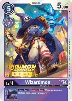 Wizardmon (Digimon Card Game Fest 2022) P-046 P
