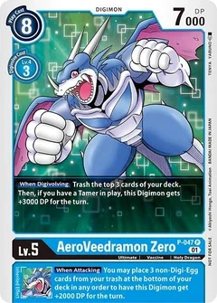 AeroVeedramon Zero P-047 P