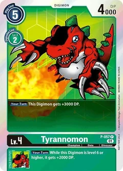 Tyrannomon (Official Tournament Pack Vol.4) P-057 P