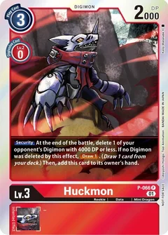 Huckmon - P-066 (Limited Card Pack) P-066 P