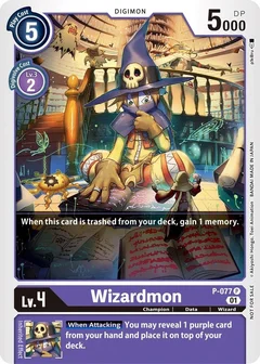 Wizardmon - P-077 P-077 P