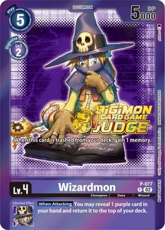 Wizardmon - P-077 (Judge Pack 4) P-077 P