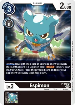Espimon - P-078 (Versus Royal Knight Booster Pre-Release) P-078