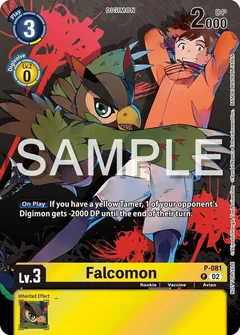 Falcomon - P-081 (Official Tournament Pack Vol.13) P-081 P